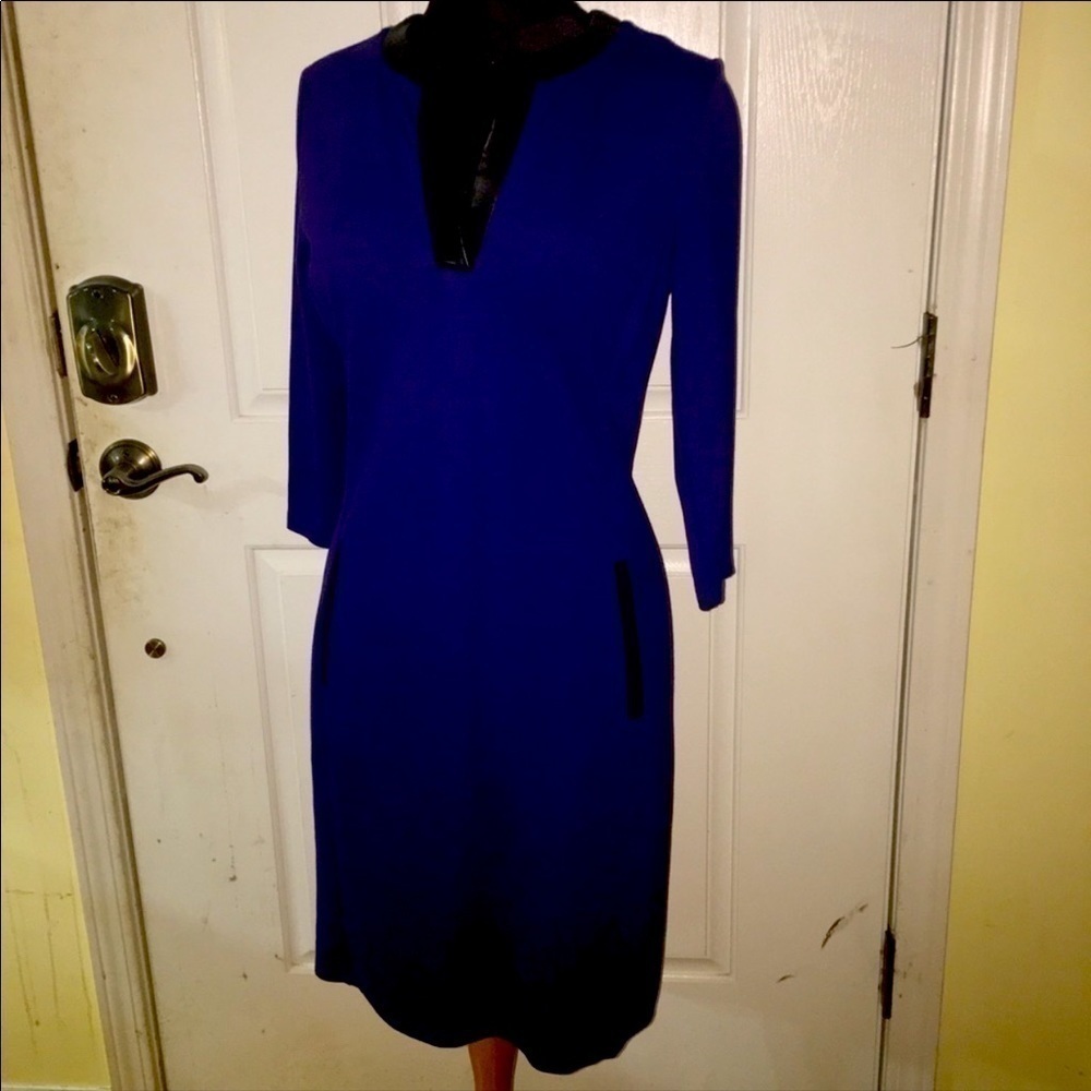 Lauren by Ralph Lauren dress in royal blue